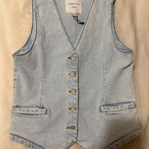 Habitual Denim Vest - NWT